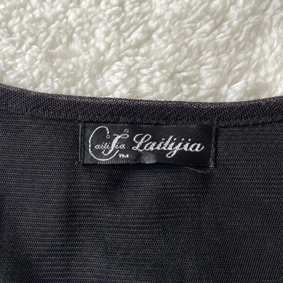 Beaded Sequin Mesh Tank - Picture 3 of 6